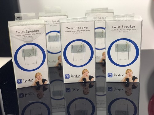 Ipod twist speaker brand - ipod,