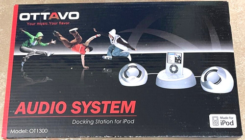 New ottavo ipod - new, docking